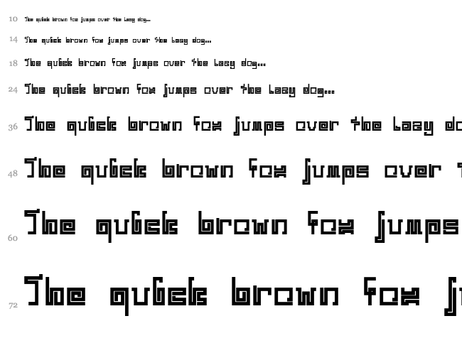 India Snake Pixel Labyrinth Game font waterfall
